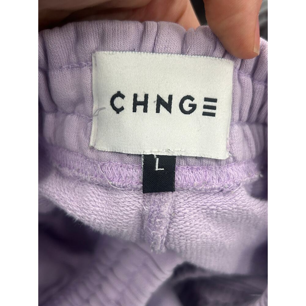 Pastel Lavender Joggers Soft Girl Cozy Athleisure Sweatpants - Picture 4 of 4